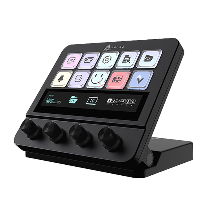 Ajazz AKP05E All-in-one Stream Deck - WhatGeek