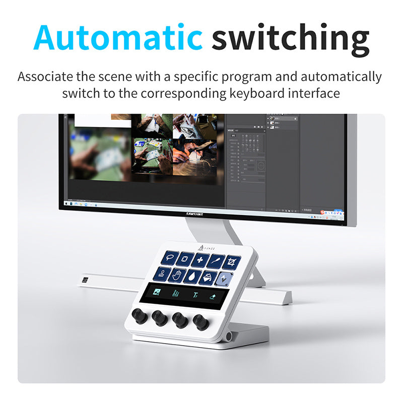 Ajazz AKP05E All-in-one Stream Deck - WhatGeek