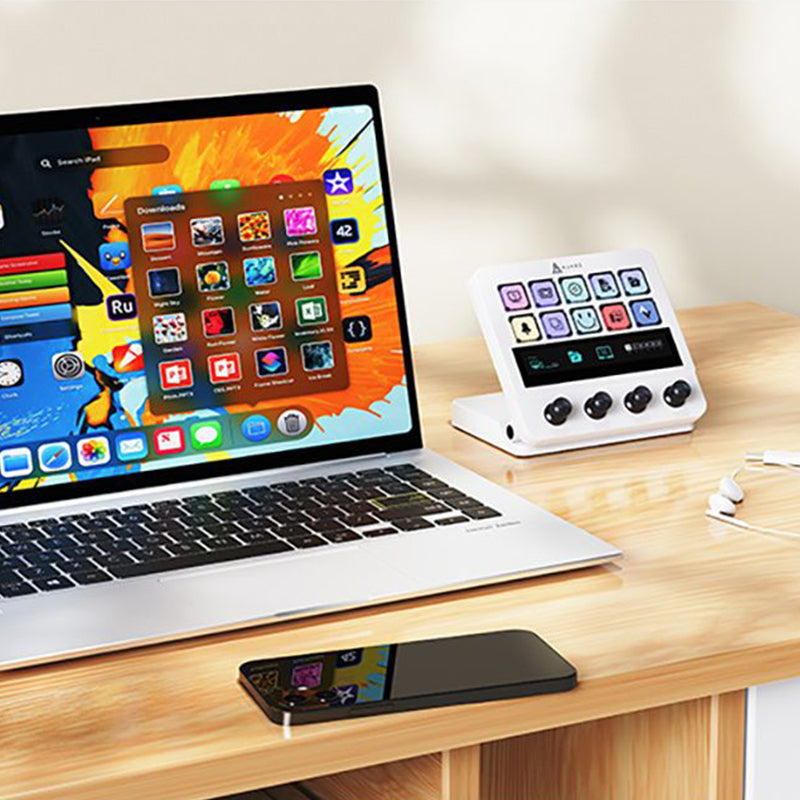 Ajazz AKP05E All-in-one Stream Deck - WhatGeek