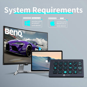 Ajazz AKP153e Stream Deck LCD Desk Helper