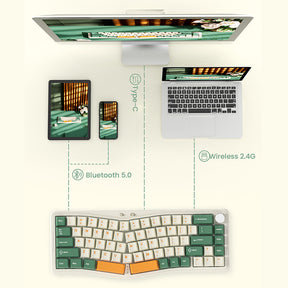 Ajazz AKS068 Alice VIA Mechanical Keyboard