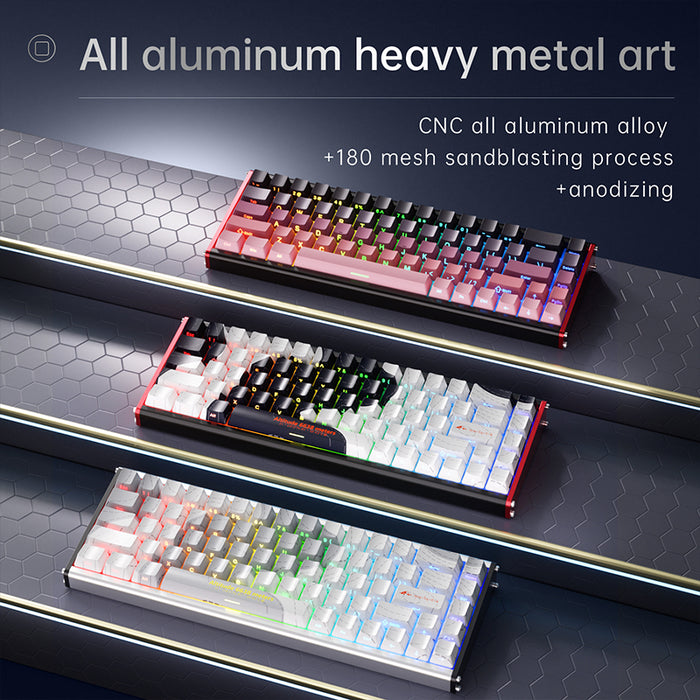 Mechanical Keyboard Aluminum MechLands AJAZZ ALUX68 HE Aluminum