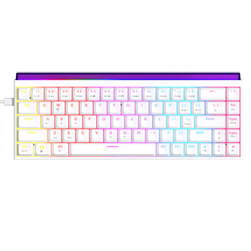 Ajazz NK68 Wired Mechanical Keyboard - WhatGeek