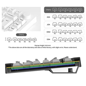 Akko 5075B Plus ISO Layout Wireless Mechanical Keyboard