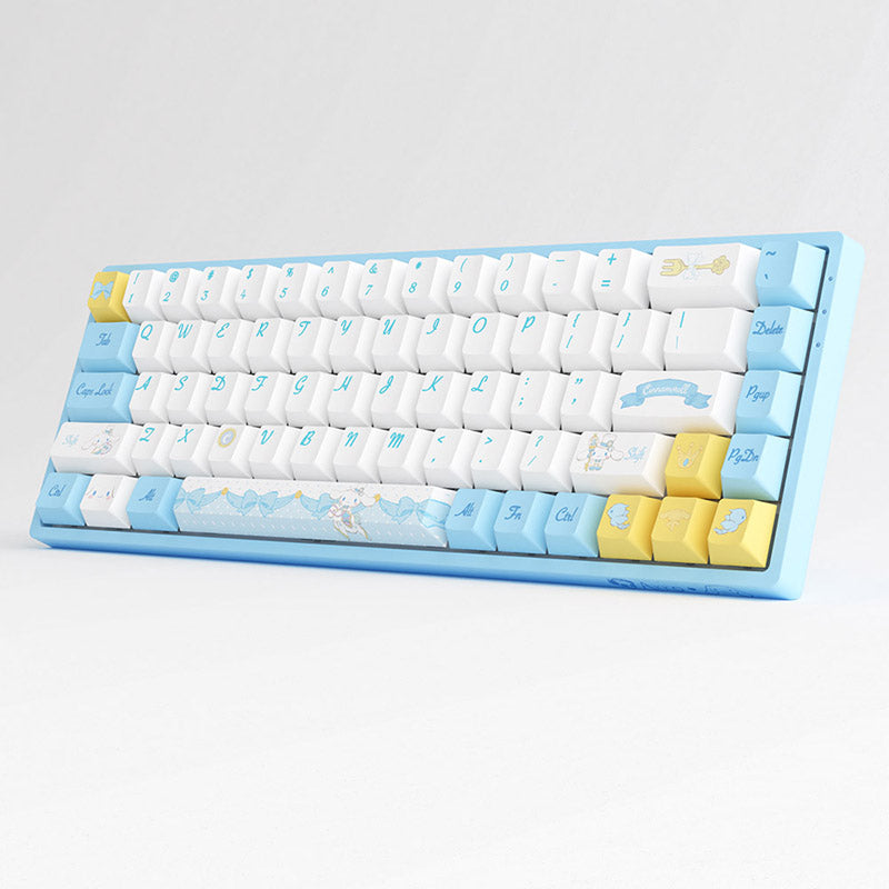 Akko Cinnamoroll 3068B Plus Wireless Mechanical Keyboard - Thumbnail 3