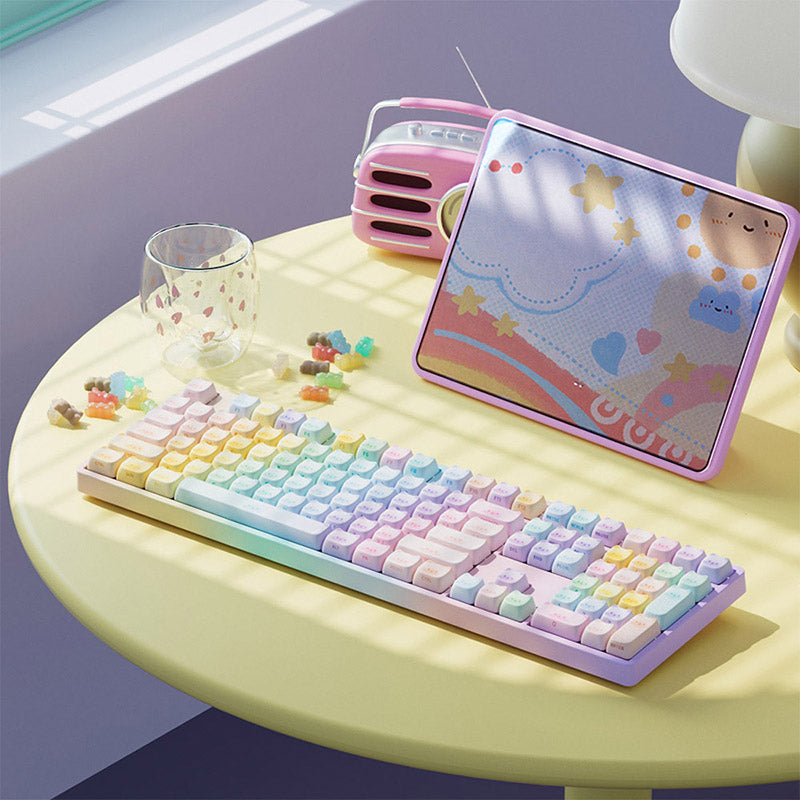 Akko Colorful Cats Keycap Set MAO Profile 142 keys - WhatGeek