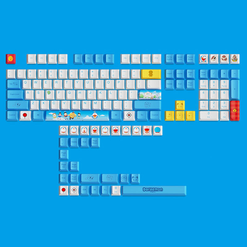 Akko Doraemon Macaron Keycap Set (136-key) - Thumbnail 5