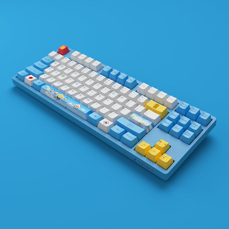 Akko Doraemon Macaron Keycap Set (136-key) - Thumbnail 3