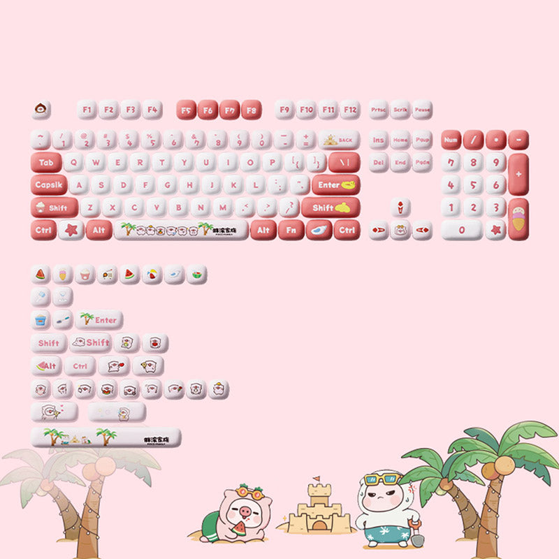 Akko Fat Rolling Series Keycap Set - Thumbnail 3