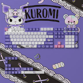 Akko Kuromi Keycap Set JDA Profile 129 Keys