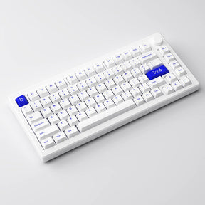 Akko MOD007 PC Blue on White Wired Mechanical Keyboard