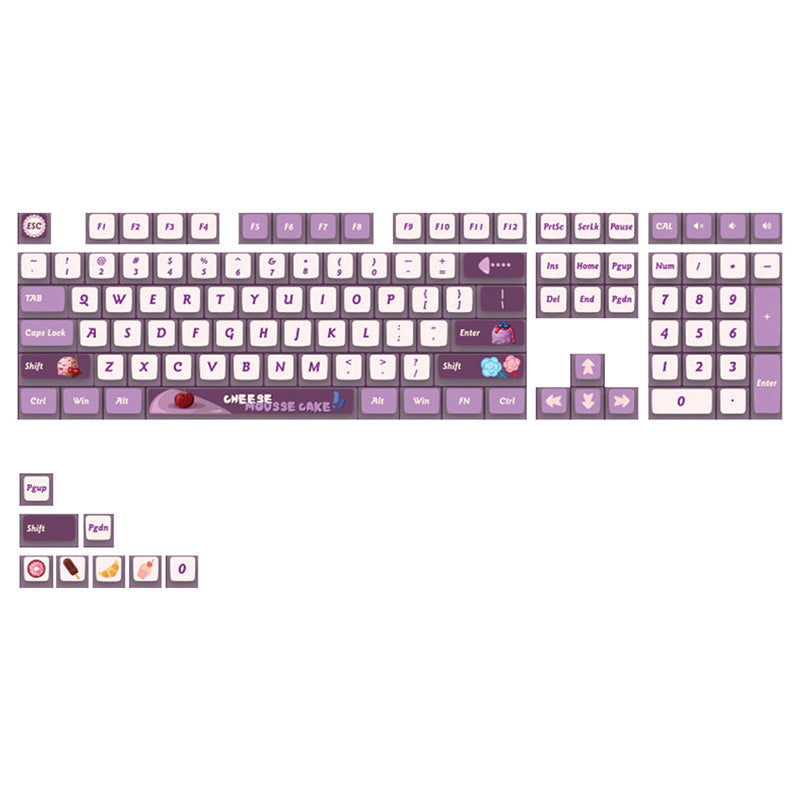 Akko Countryside & Mousse Cake ASA Profile PBT Keycap Set - Thumbnail 2