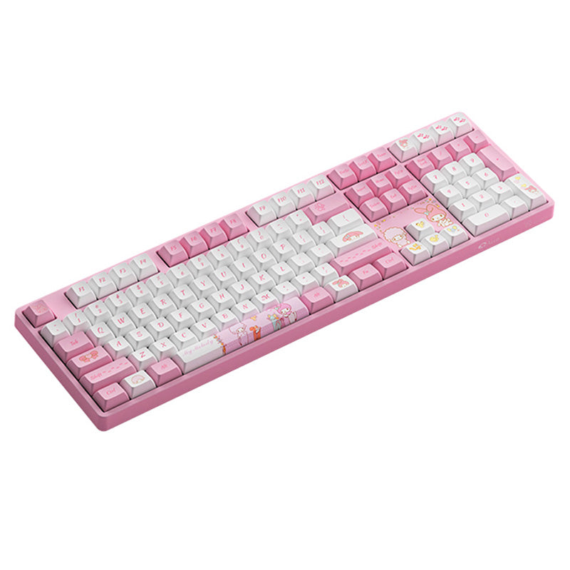 Akkoです₊⁎⁺˳✧༚ Akko My Melody 5108S Mechanical Keyboard - WhatGeek