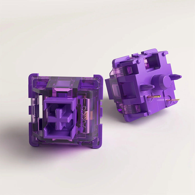 Akko V3 Lavender Purple Pro Tactile Switches-Tapelf