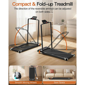 Akluer 520A-B Dual-Sided Walking Pad with Handle