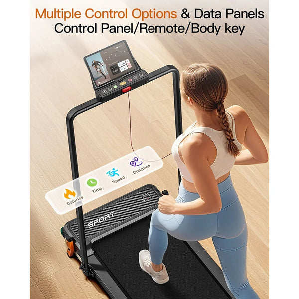 Akluer 520A-B Dual-Sided Walking Pad with Handle