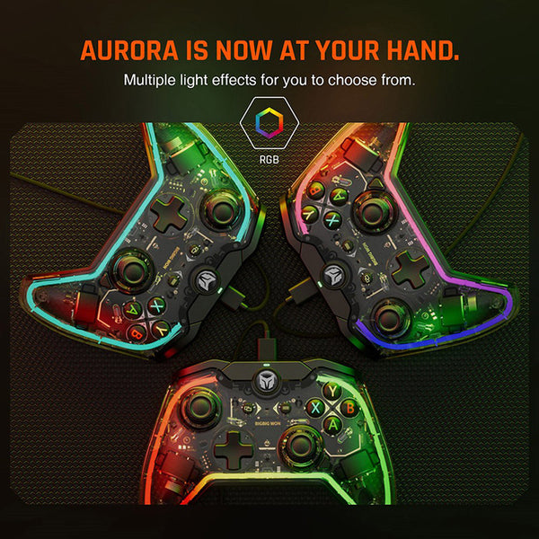 BIGBIG WON Rainbow Lite Wired Game Controller