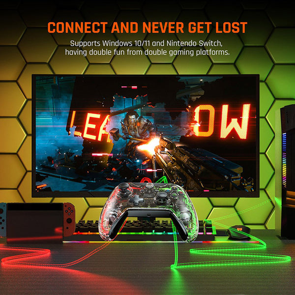 BIGBIG WON Rainbow Lite Wired Game Controller
