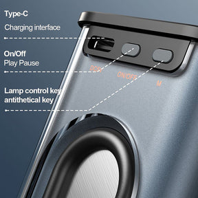 BYZ K07 Transparent Mecha Bluetooth Speaker