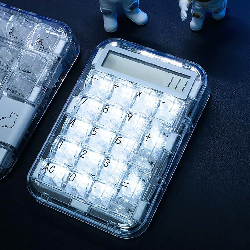 CoolKiller PolarBear 2 in-1 透明電卓 & テンキー メカニカル