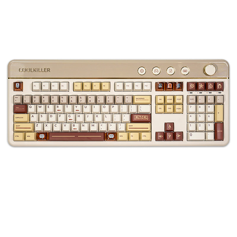 CoolKiller CK108 Magnetic Switch Wireless Mechanical Keyboard - Thumbnail 3