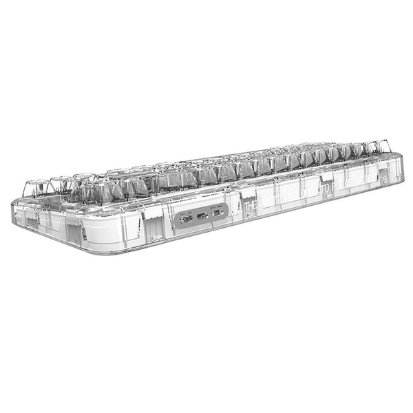 CoolKiller CK68 Polar Bear Transparente kabellose mechanische Tastatur
