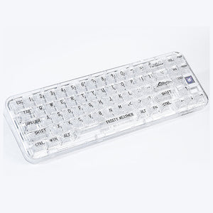 CoolKiller CK68 Polar Bear Transparente kabellose mechanische Tastatur