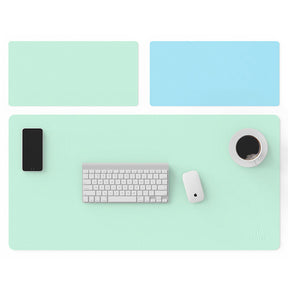 ACGAM DAGK Leather Double Sided Desk Mat Large Mouse Pad