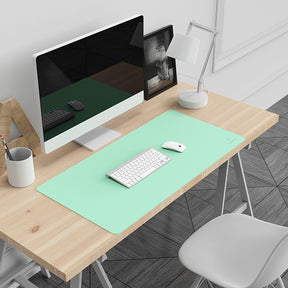 ACGAM DAGK Leather Double Sided Desk Mat Large Mouse Pad