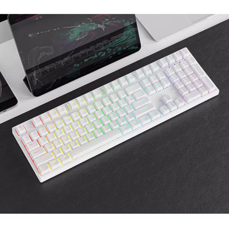 DAGK 5108 RGB-Hot-Swap-kabelgebundene mechanische Tastatur in voller Größe