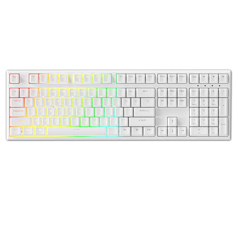 DAGK 5108 RGB-Hot-Swap-kabelgebundene mechanische Tastatur in voller Größe