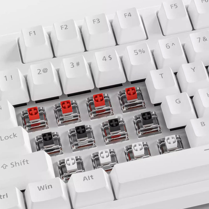 DAGK 5108 Full Size RGB Hot Swap Wired Mechanical Keyboard - WhatGeek