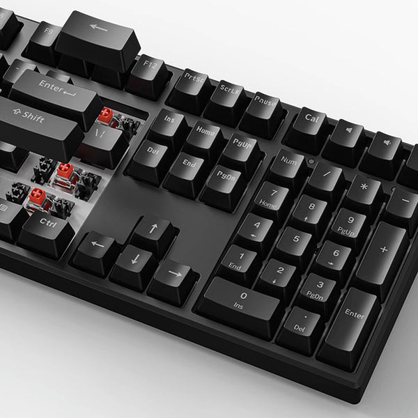 DAGK 5108 Full Size RGB Hot Swap Wired Mechanical Keyboard