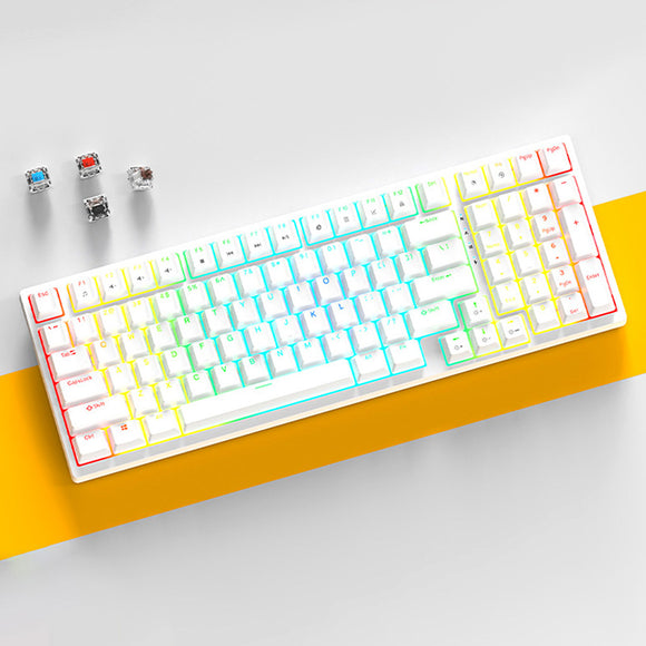 DAGK 6098 RGB Hot Swap kabellose mechanische Tastatur
