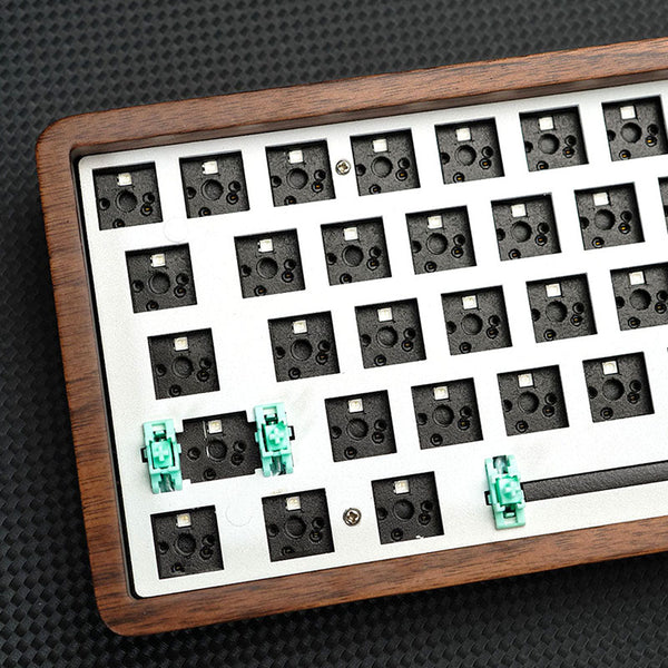 DAGK Walnut Wood Pro Wireless DIY Kit 84 Keys