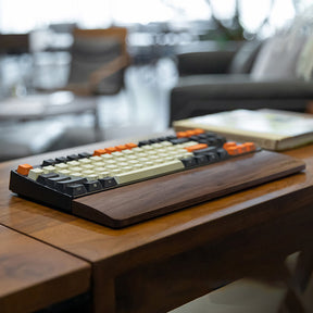 DAGK Tastatur-Handgelenkauflage aus Walnussholz