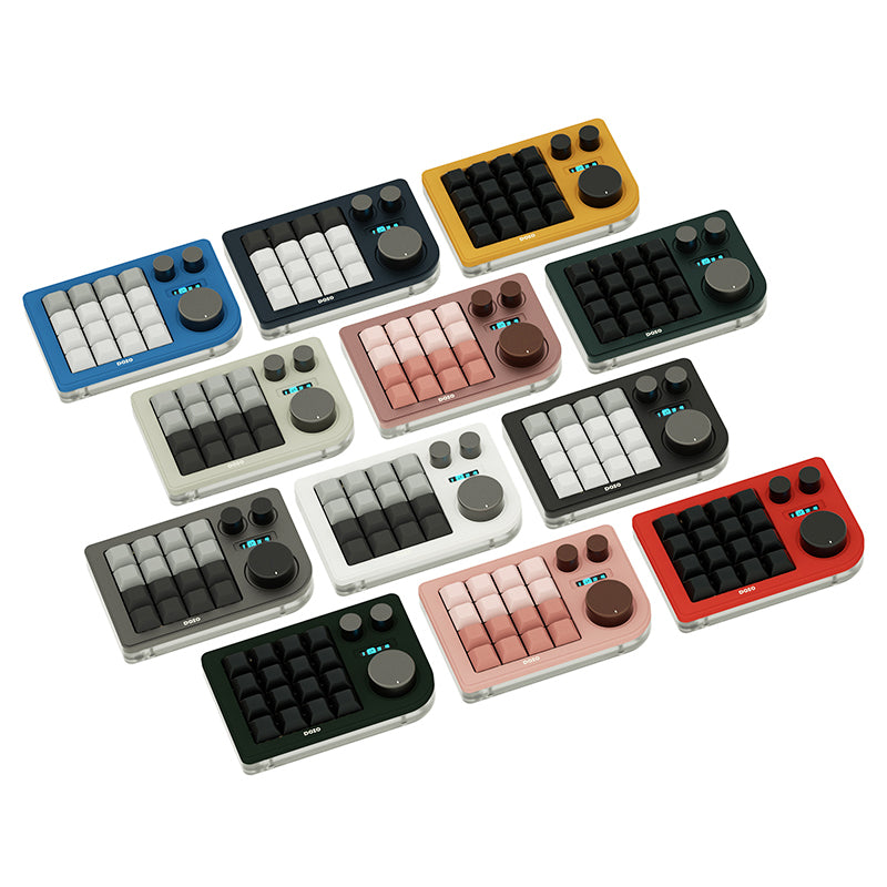 DOIO KB16-01 Macro Clavier 16 Touches + 3 Boutons Macro Pad