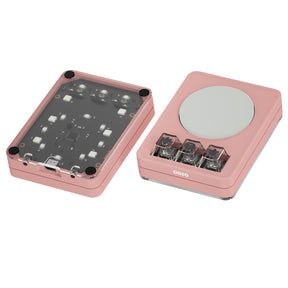 DOIO KB03-04 Makrotastatur, Makropad mit Hintergrundbeleuchtung