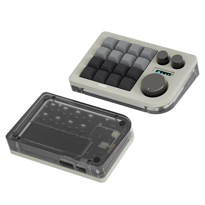 DOIO KB16B-02 Macro Keyboard Updated Macro Pad - WhatGeek