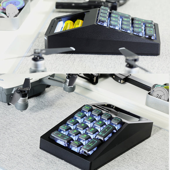DOIO KB17-B01 QMK/VIA Macro Keyboard Dual-mode Mechanical Keyboard Kit