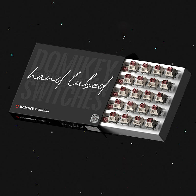 DOMIKEY Astronaut Hand Lubed Linear Switches