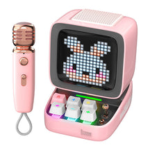 Divoom Ditoo-Mic Mini Karaoke Machine Bluetooth Speaker Pixel Art