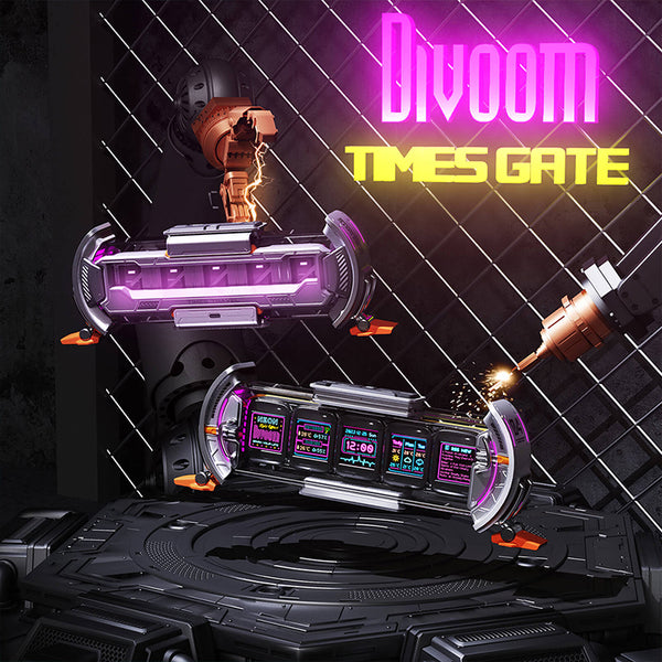 Divoom Times Gate Pixel Art Information Display