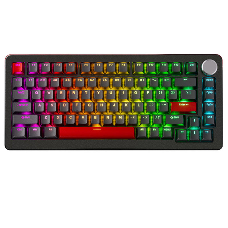 DrunkDeer A75 PRO Gaming-Tastatur mit verstellbarem Betätigungsabstand und Magnetschalter