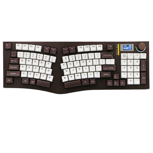 FEKER Alice98 keyboard with screen coffee color