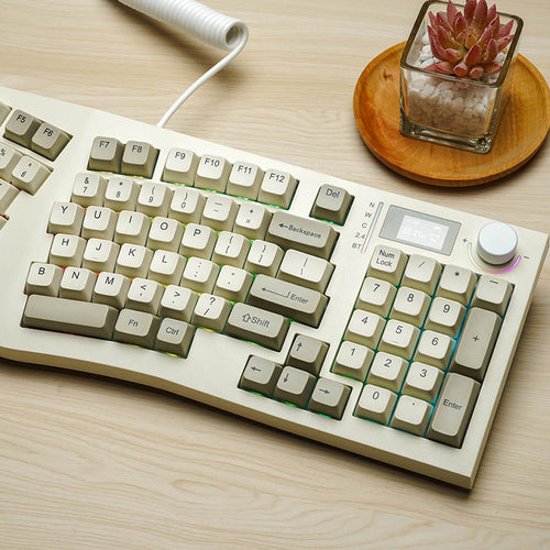 FEKER Alice98 Wireless Mechanical Keyboard With LED Screen - WhatGeek