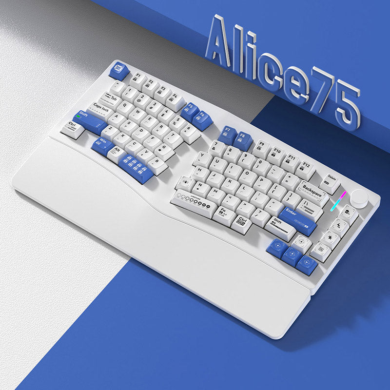 FEKER Alice75 エルゴノミックキーボード Feker Alice75 QMK/VIA