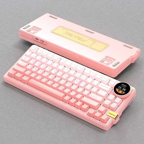 FEKER K75 Mechanical Keyboard with Multifunctional Knob Display