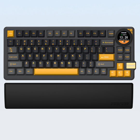 FEKER K75 Mechanical Keyboard with Multifunctional Knob Display