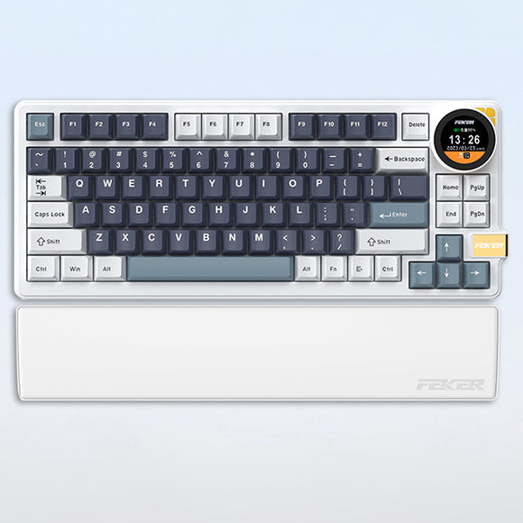 FEKER K75 Mechanical Keyboard with Multifunctional Knob Display